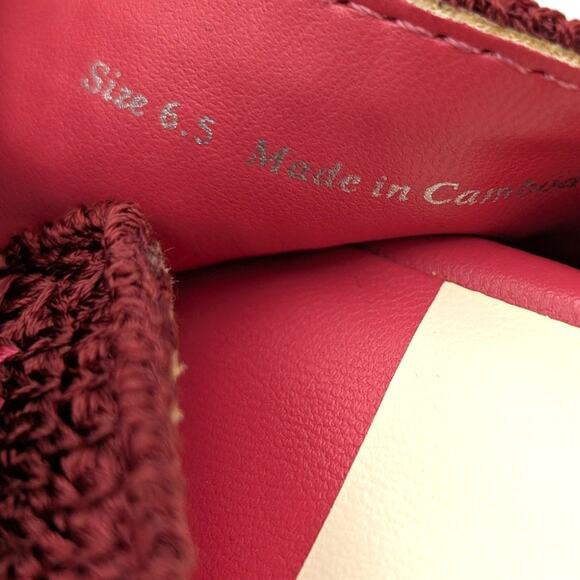 Dolce Vita Ralli Women's Wedge Knit Sandals Double Strap Slide Pink Size US6.5 - Picture 5 of 9